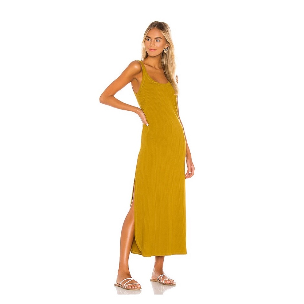 Vitamin A dress in color Matcha